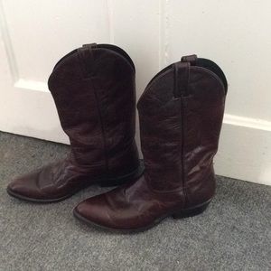 Code West Leather Cowgirl Boots